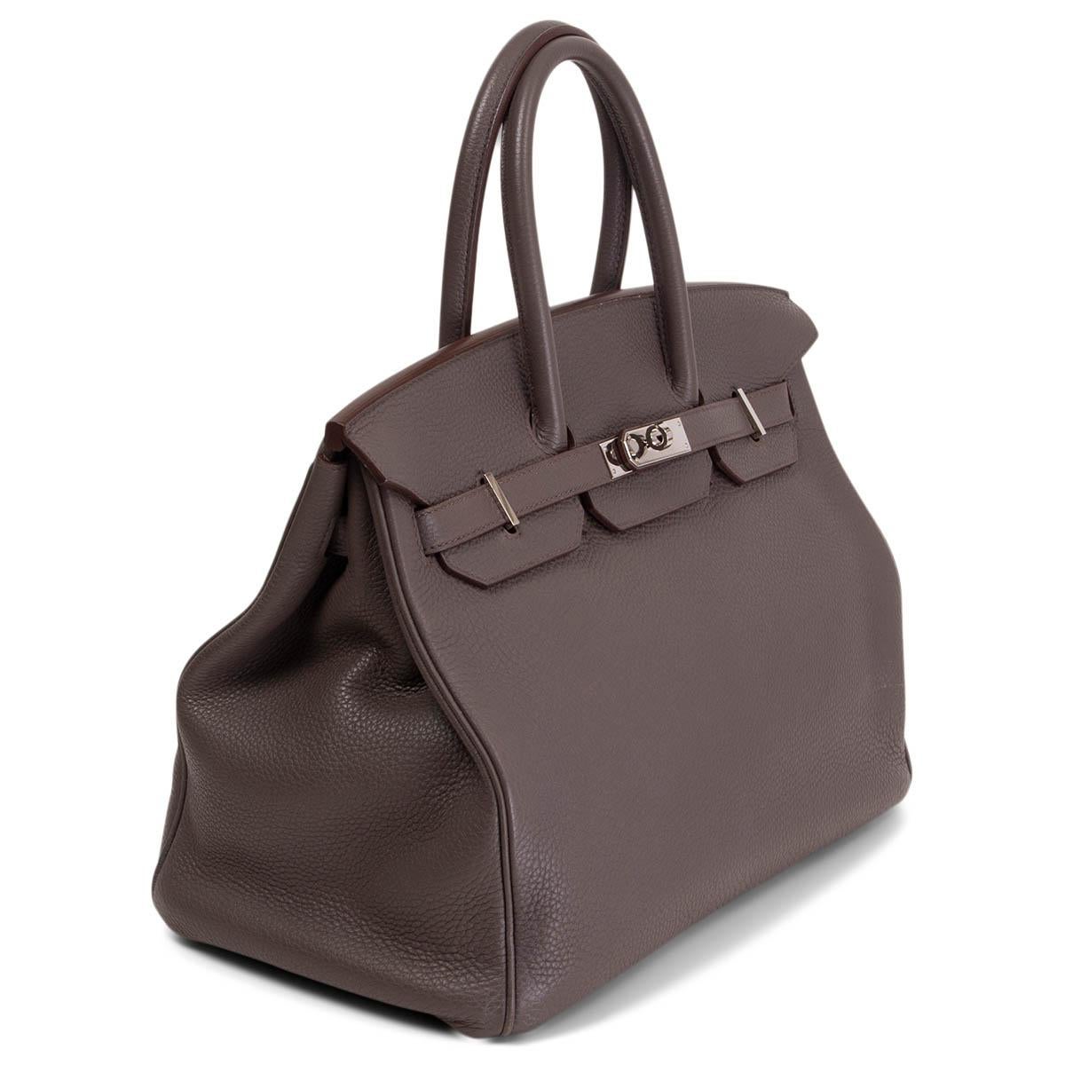 Fantastic New Hermes Birkin 25cm handbag in Etain Togo leather, GHW For  Sale at 1stDibs
