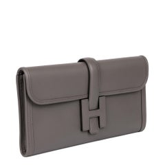 HERMÈS Etain Swift Leather Jige Elan 29
