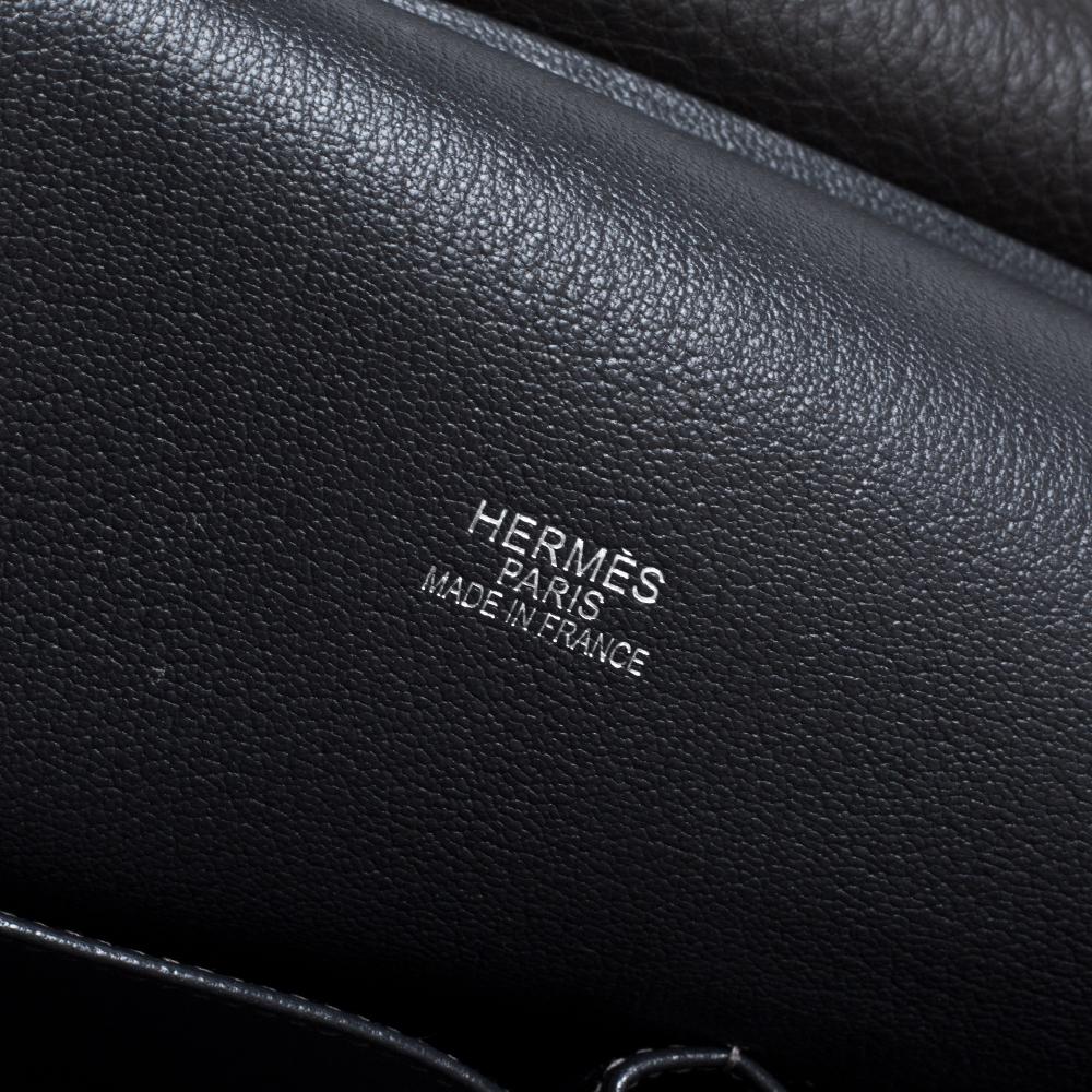 Hermes Etain Taurillon Clemence Leather Palladium Hardware Jypsiere 31 Bag 1