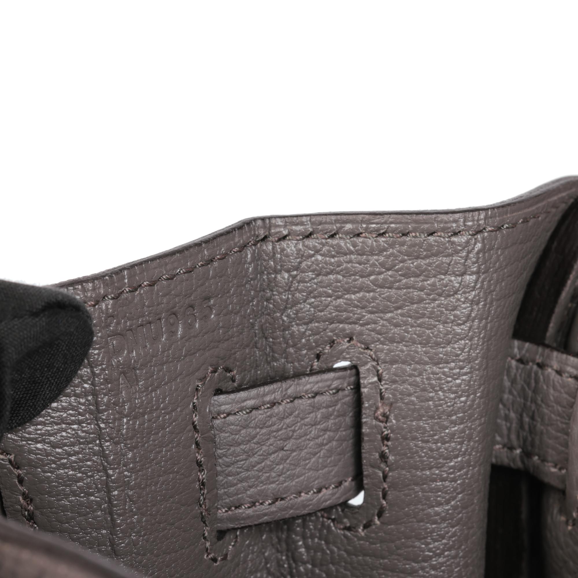 Hermès Etain Togo Leather Kelly 32cm Retourne 4