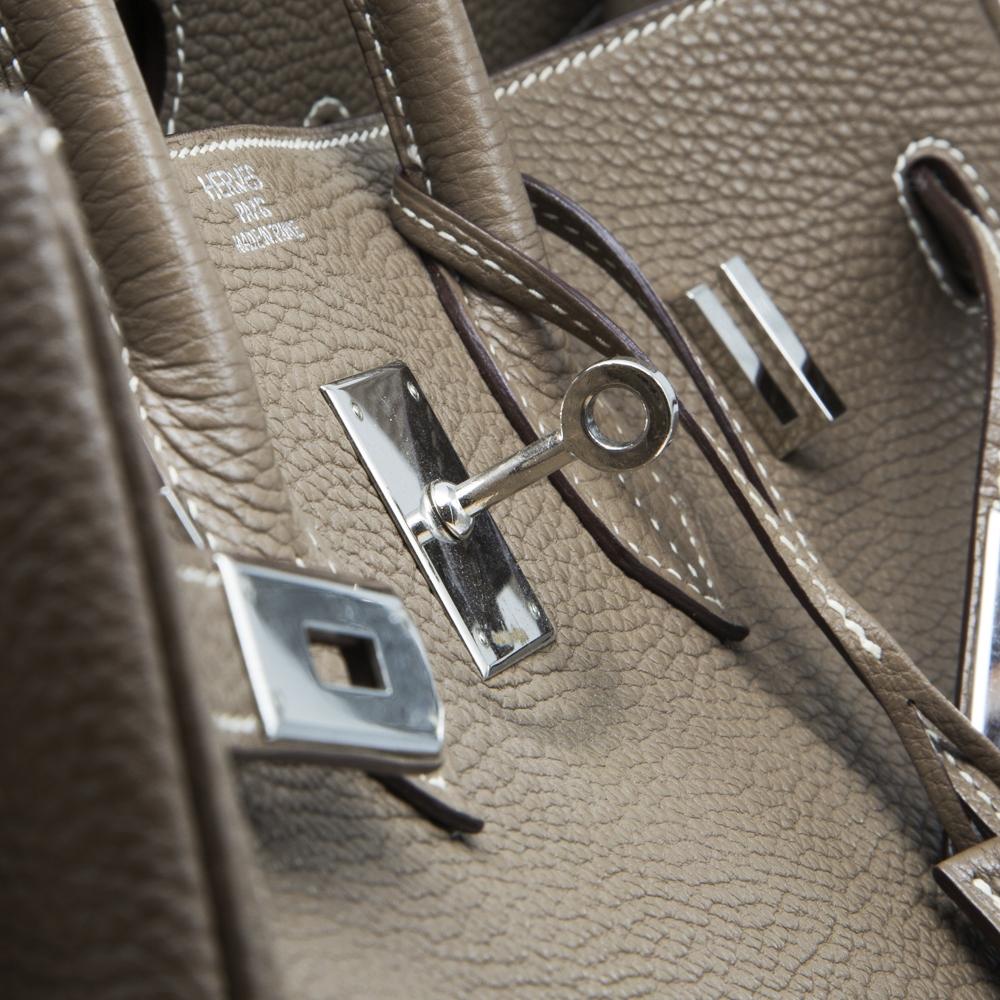 Hermès Etoupe 35cm Birkin Bag 1