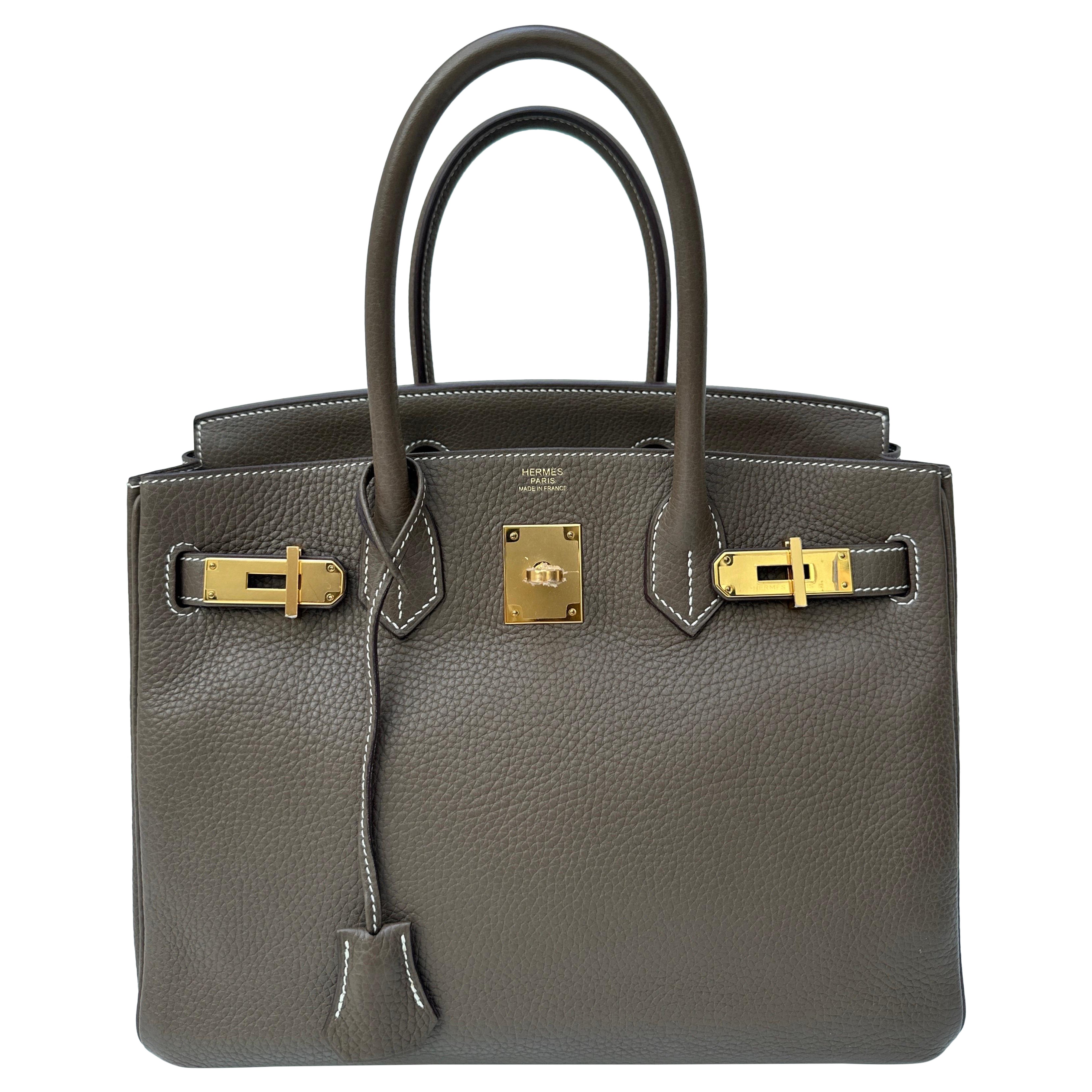 Etoupe Birkin 30 Tasche von Hermès