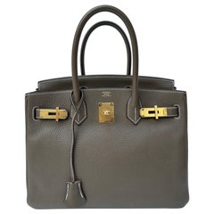 Bolso Hermes Etoupe Birkin 30