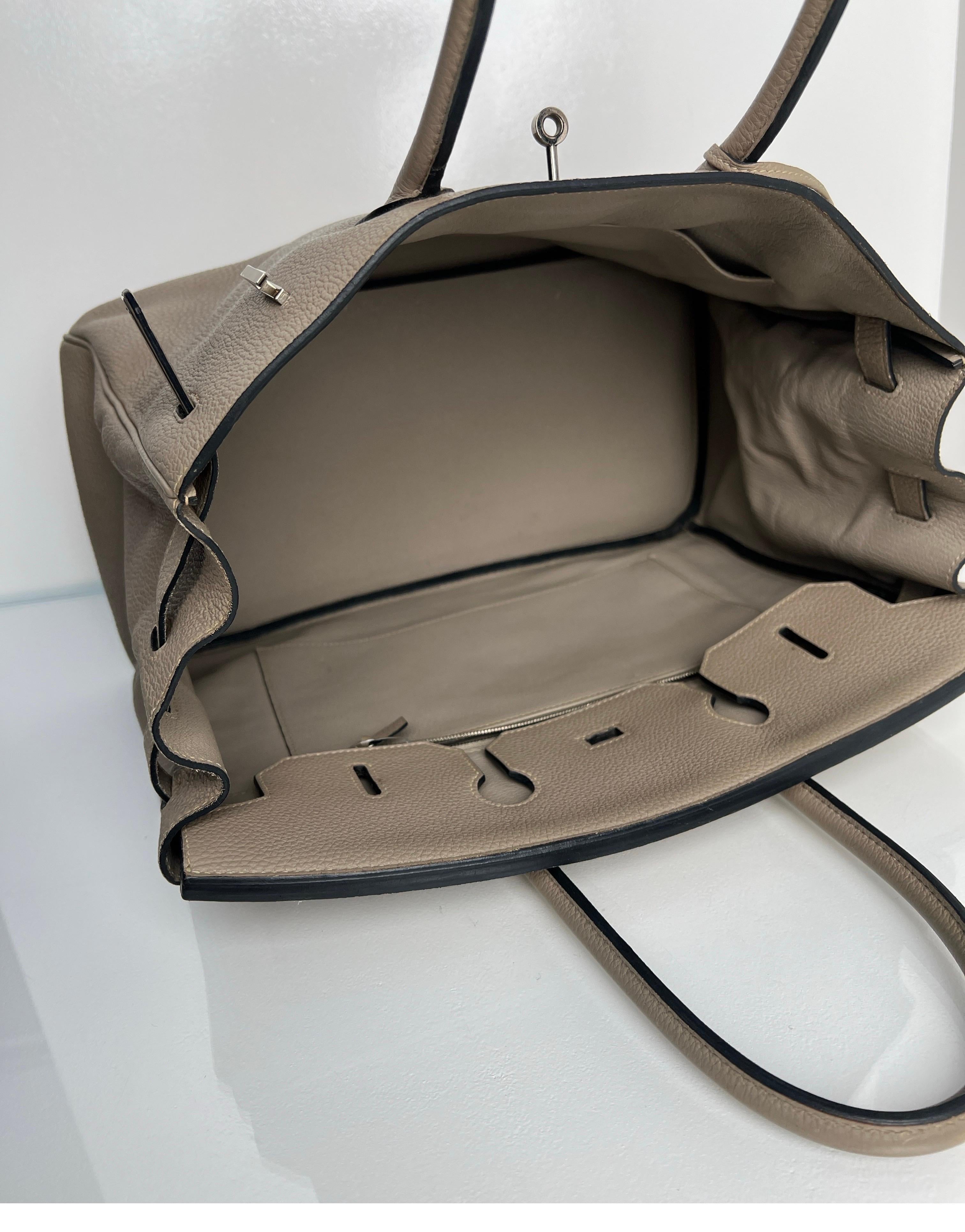 Hermès - Sac Birkin 35 couleur étoupe 8