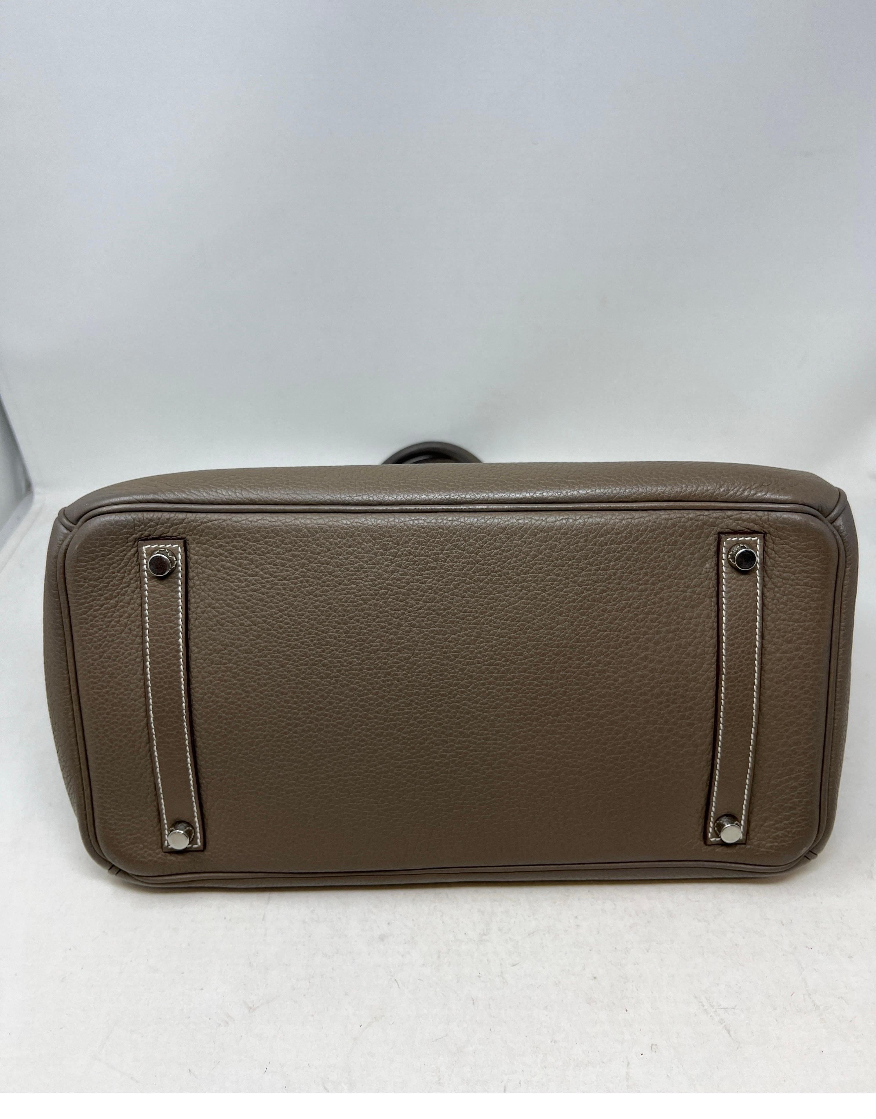 Hermès - Sac Birkin 35 couleur étoupe 13