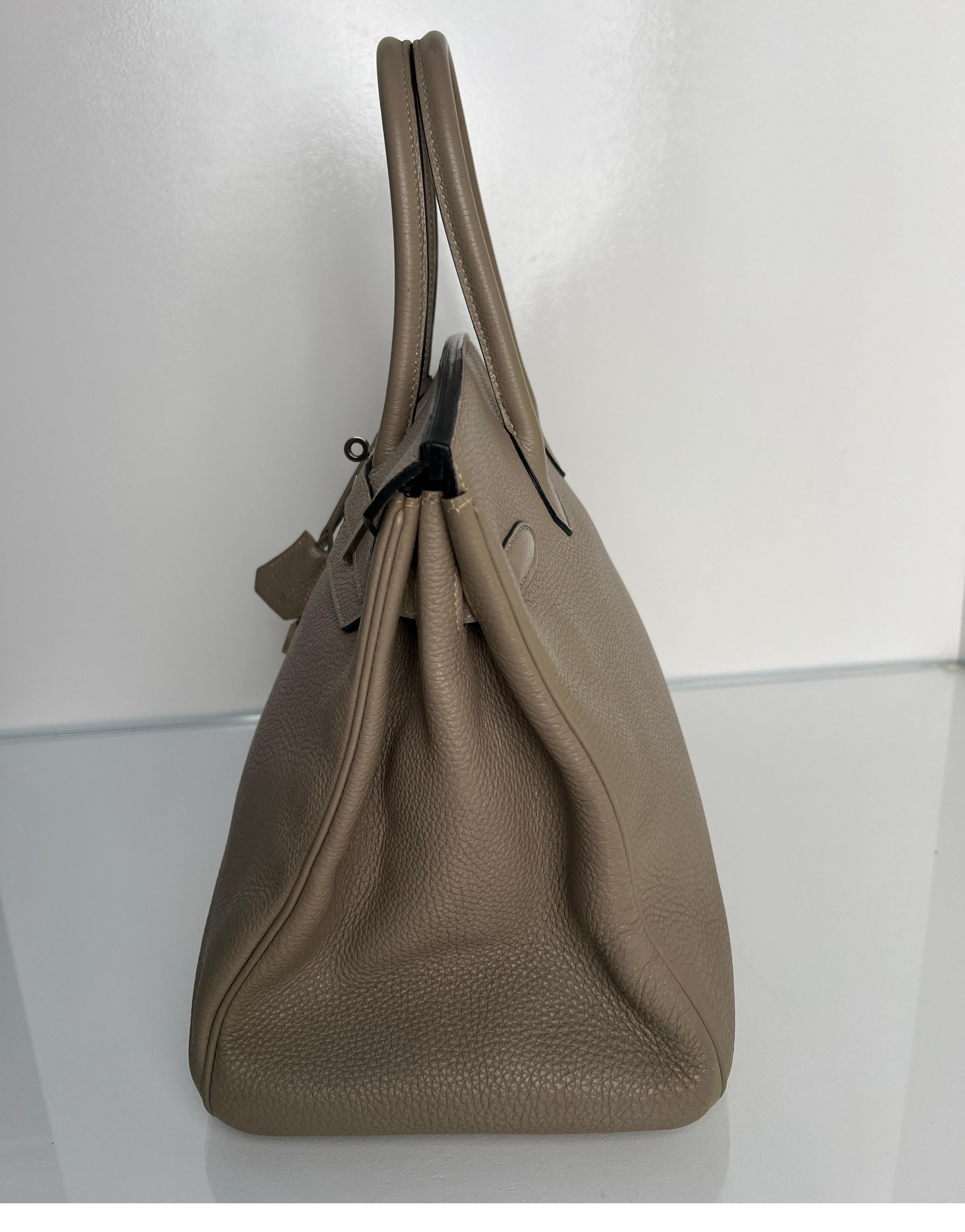 Hermès - Sac Birkin 35 couleur étoupe 12