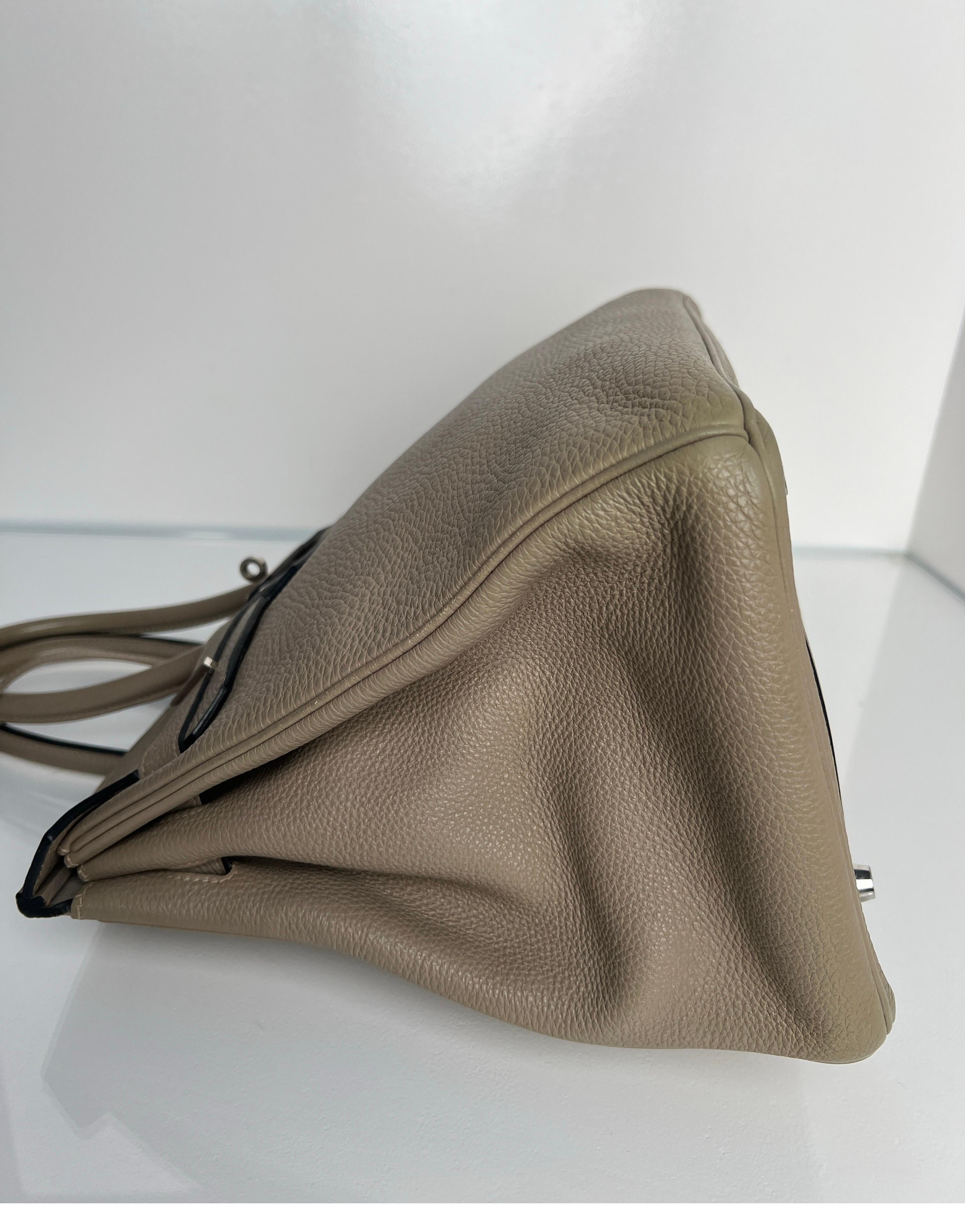 Hermès - Sac Birkin 35 couleur étoupe 15