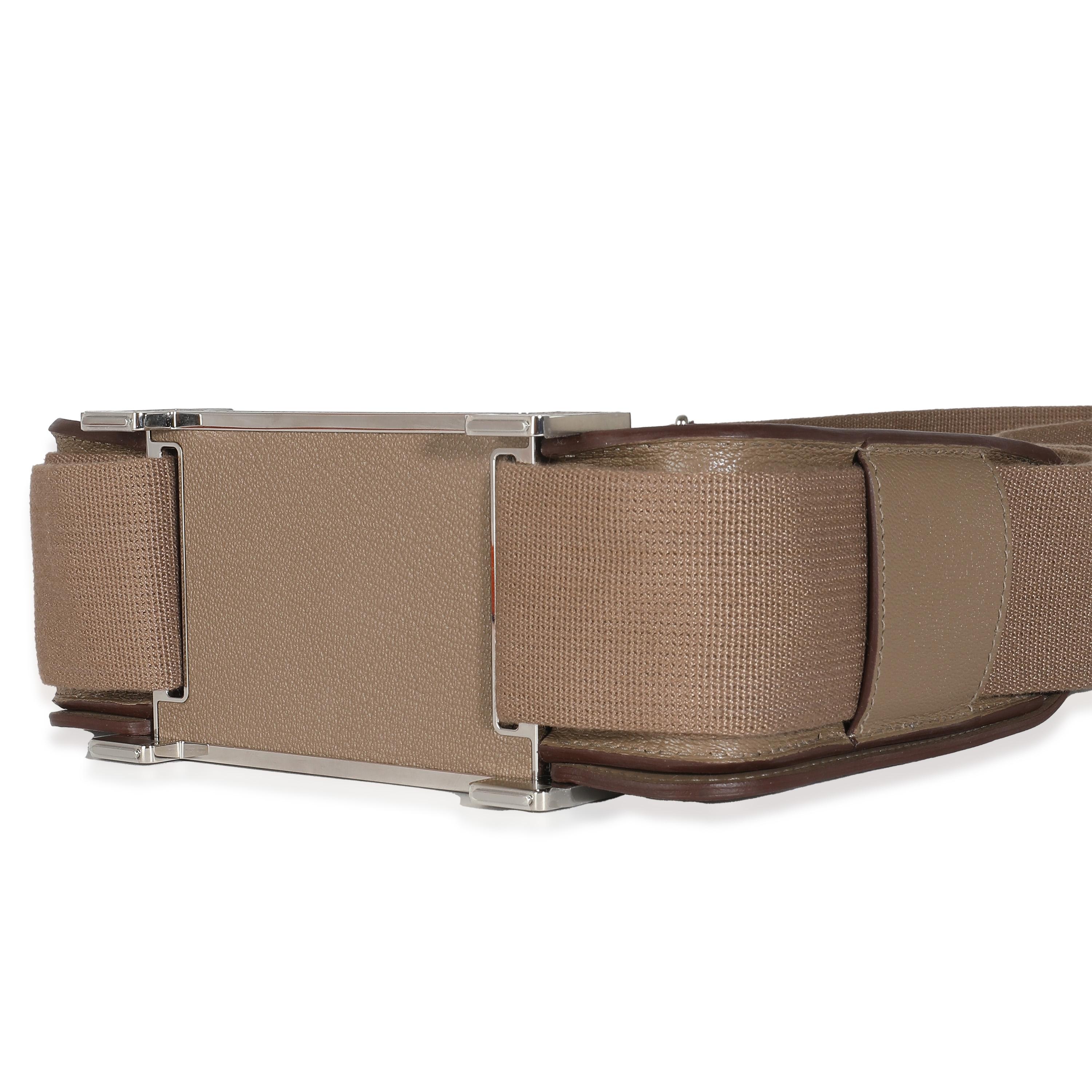 Women's Hermès Etoupe Chevre Mysore Geta PHW For Sale