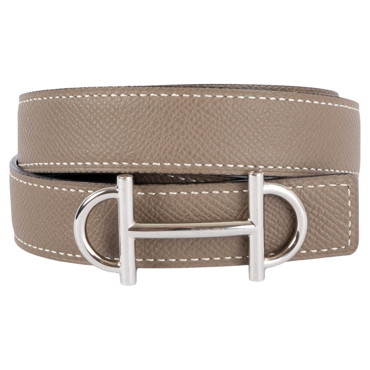 Hermes Swift Leather Reversible Belt