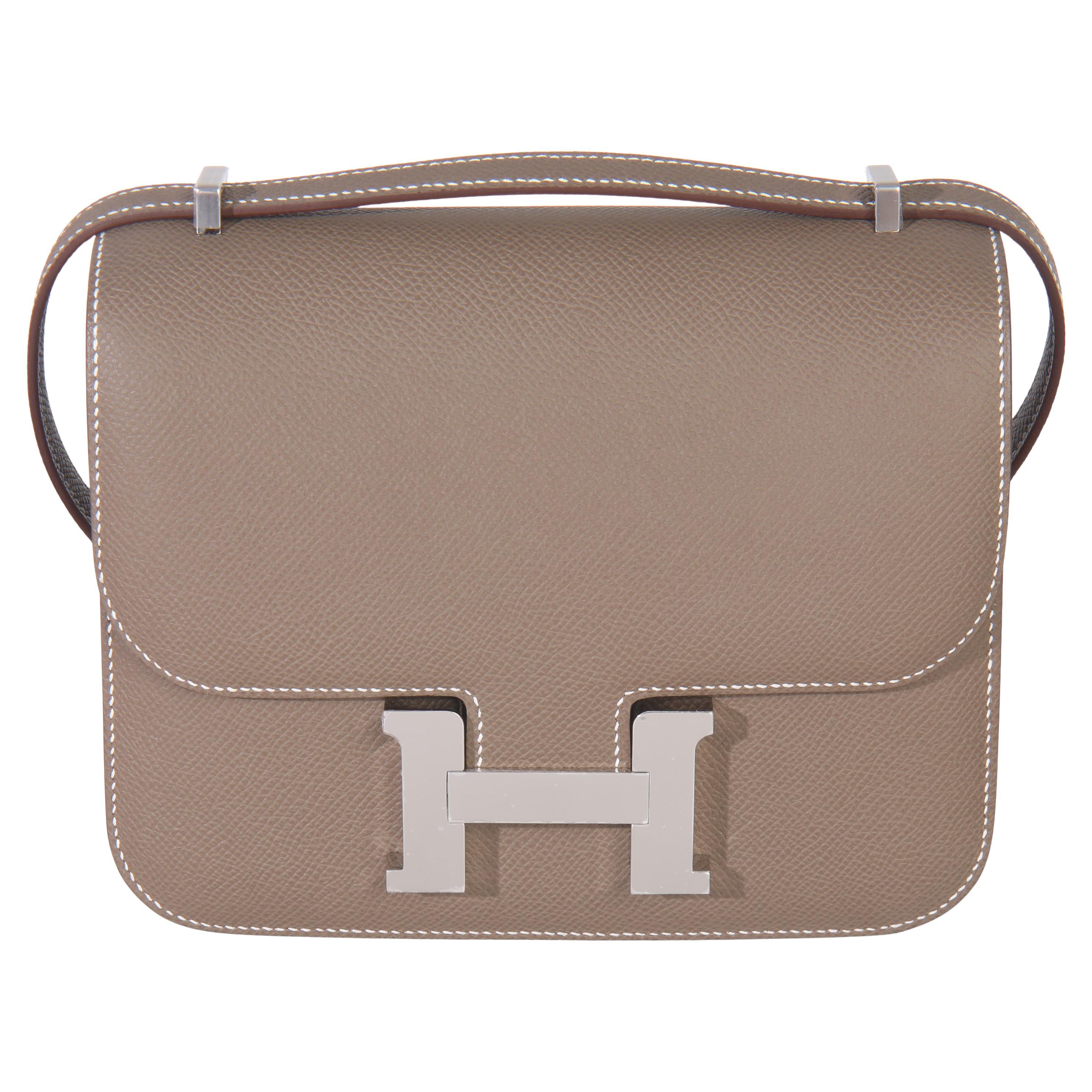 Hermès Etoupe Epsom Constance 18 PHW