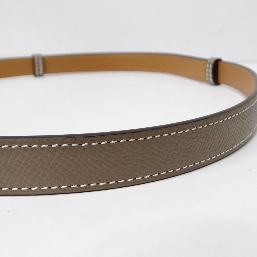 Hermes Etoupe Epsom Kelly 18 Belt 2