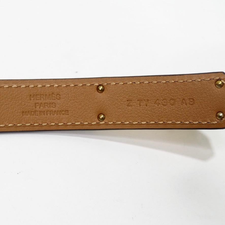 Hermes Etoupe Epsom Kelly 18 Belt 5