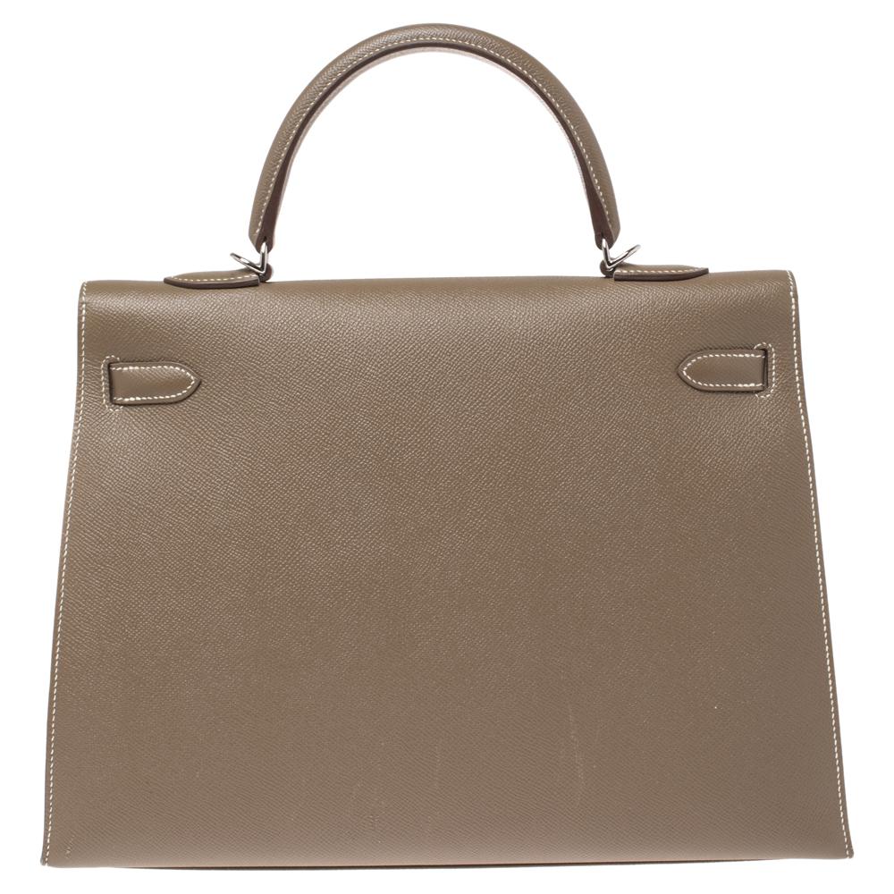 Your wait to own a Hermes Kelly Sellier is now over! Inspired by none other than Grace Kelly of Monaco, Hermes Kelly is carefully hand-stitched to perfection. The Maison doesn't fail to impress us with this piece, the side stitches for a Sellier are