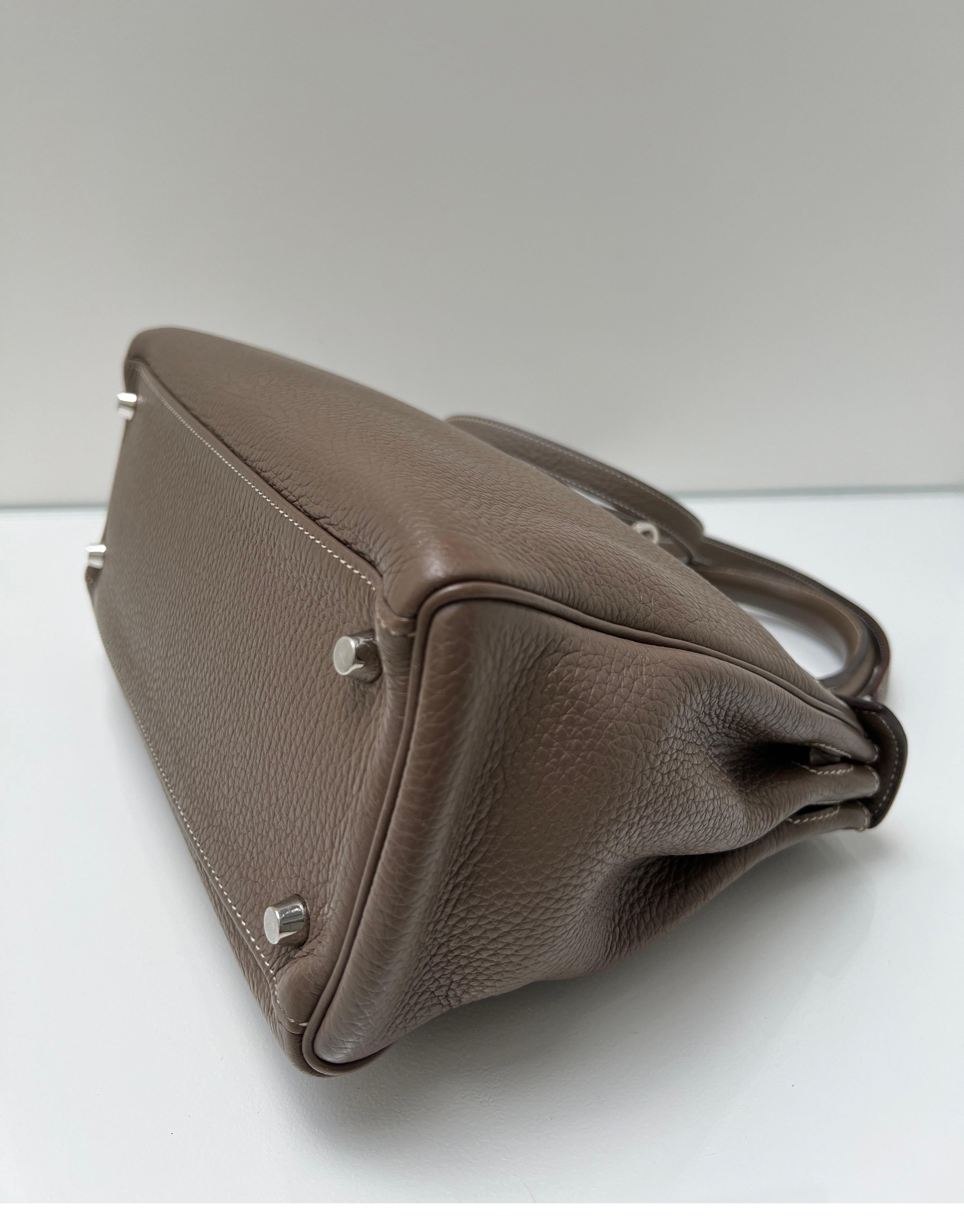Hermes Etoupe Kelly 28 Bag 7