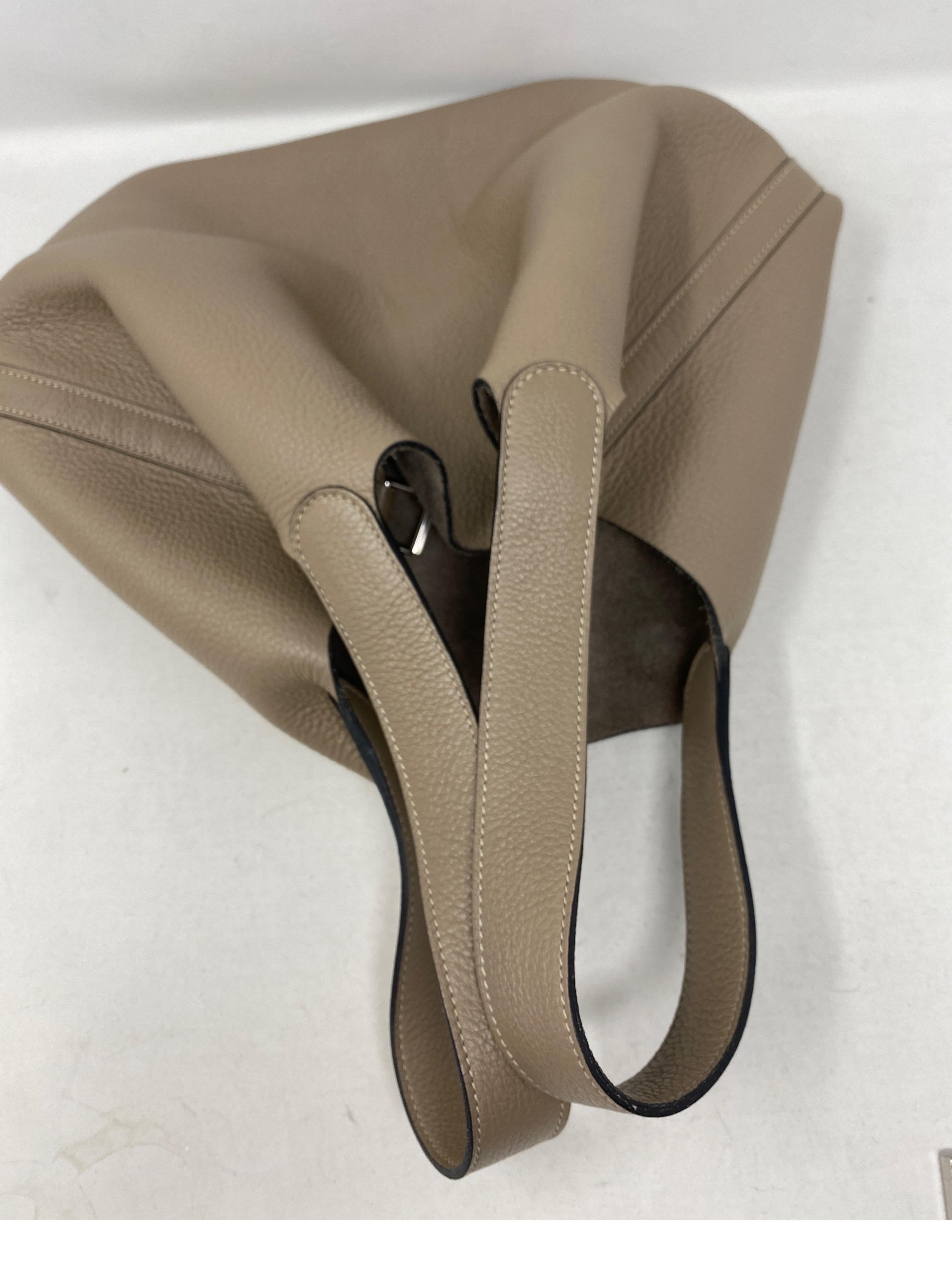 Hermes Etoupe Picotin GM Tasche 13