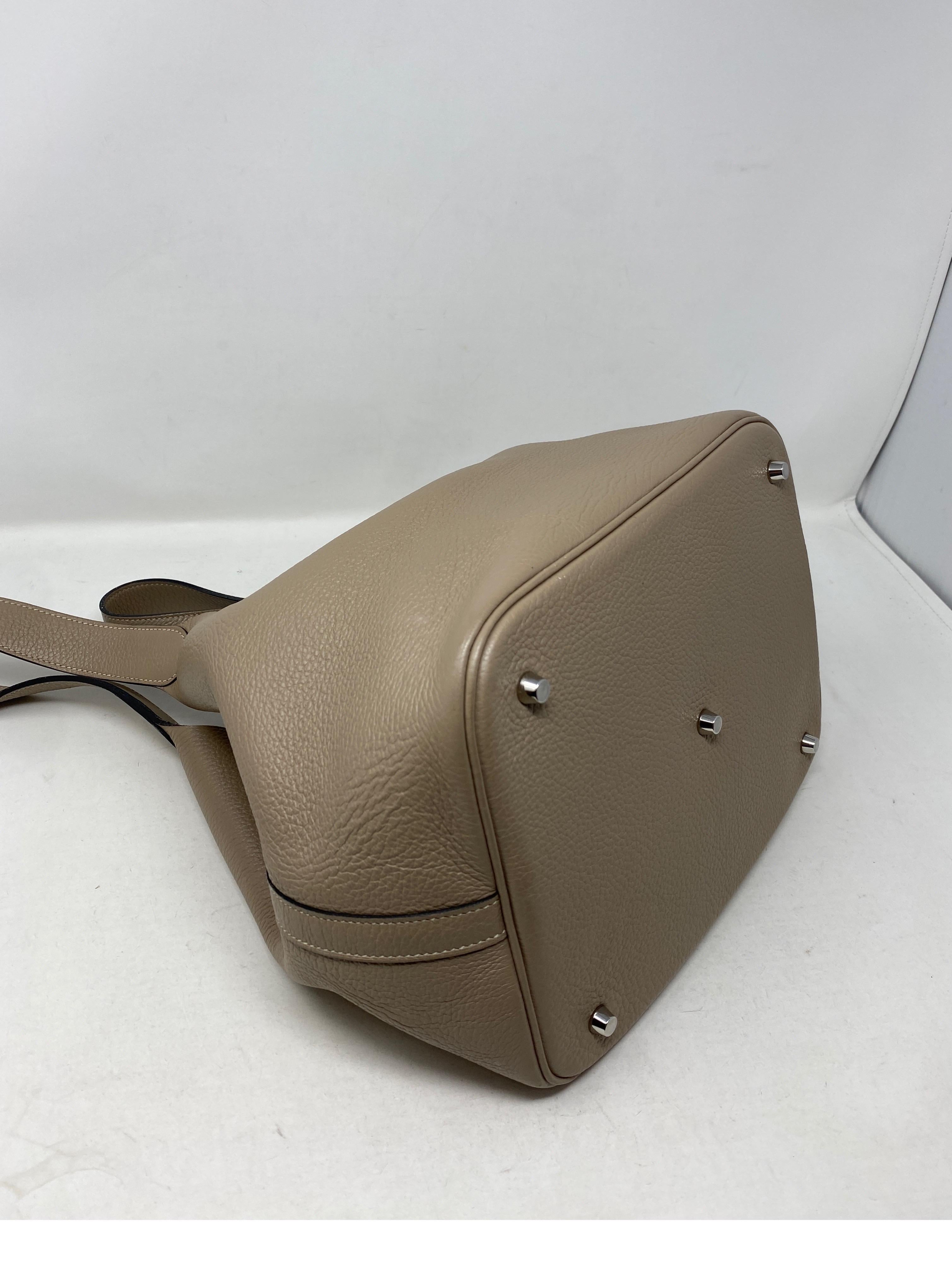 Hermes Etoupe Picotin GM Tasche 3