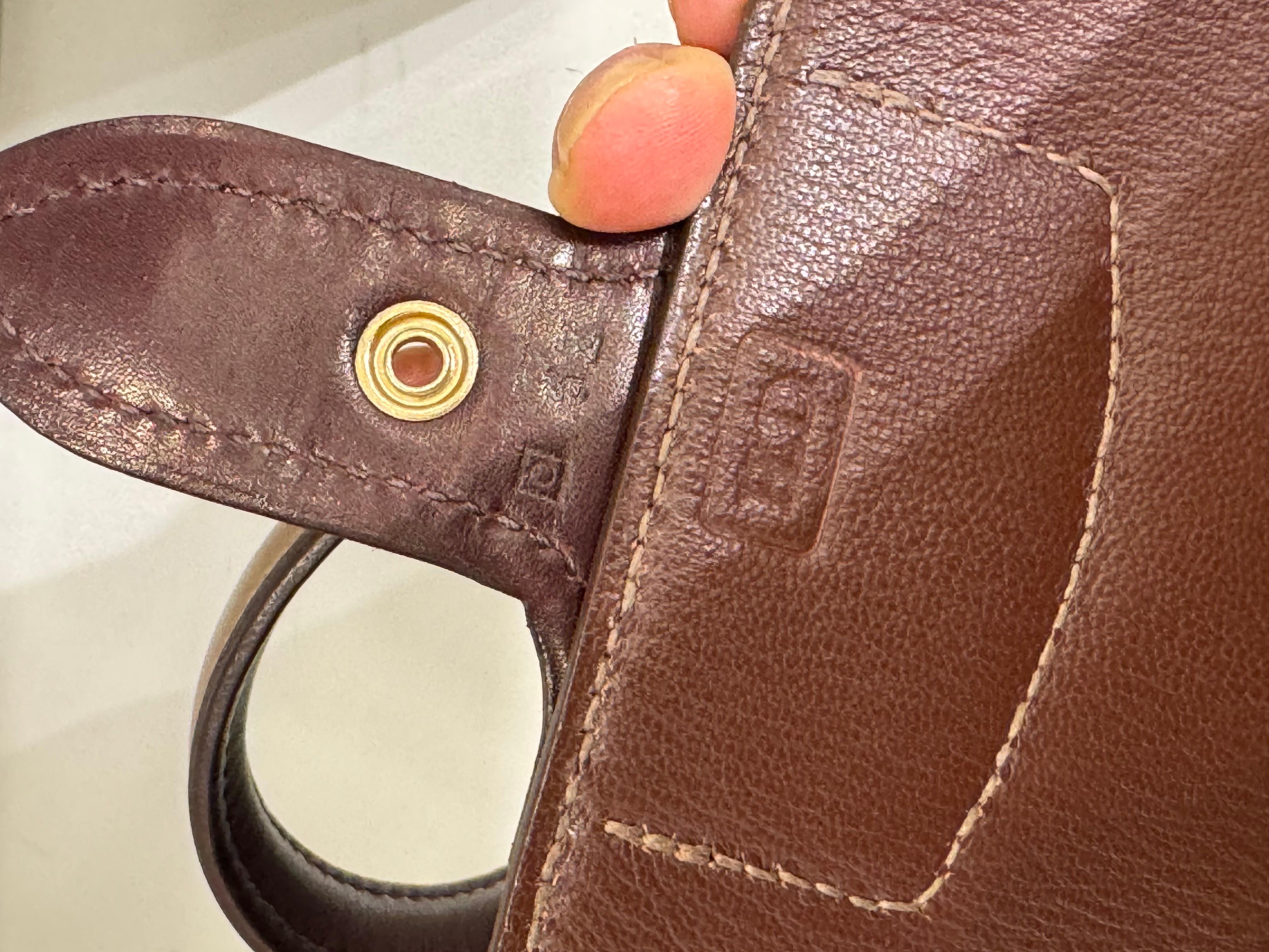 Hermes Etoupe Swift Ellan Illico Shoulder Bag For Sale 7
