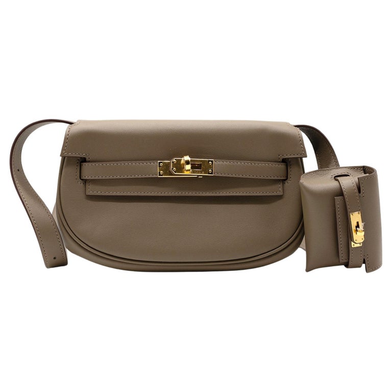 Hermès Etoupe Swift Kelly en cuir Moove sur 1stDibs France