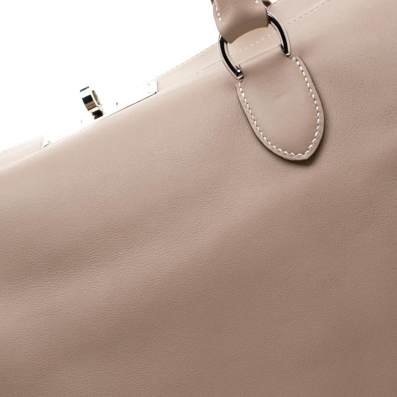 Hermes Etoupe Swift Leather Toolbox 33 Bag 5