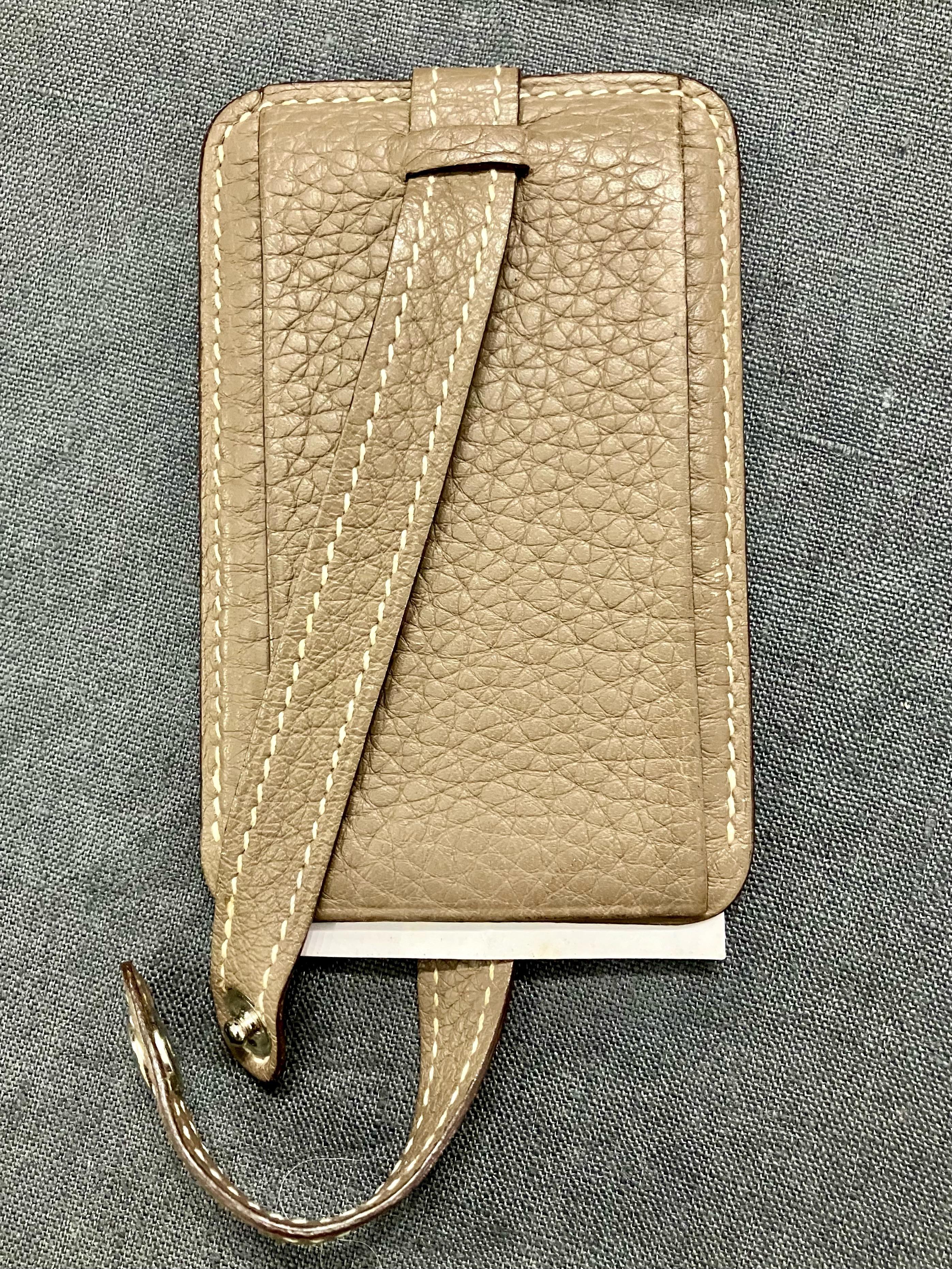Hermes Etoupe Taurillon Victoria Large 50 Bag 7