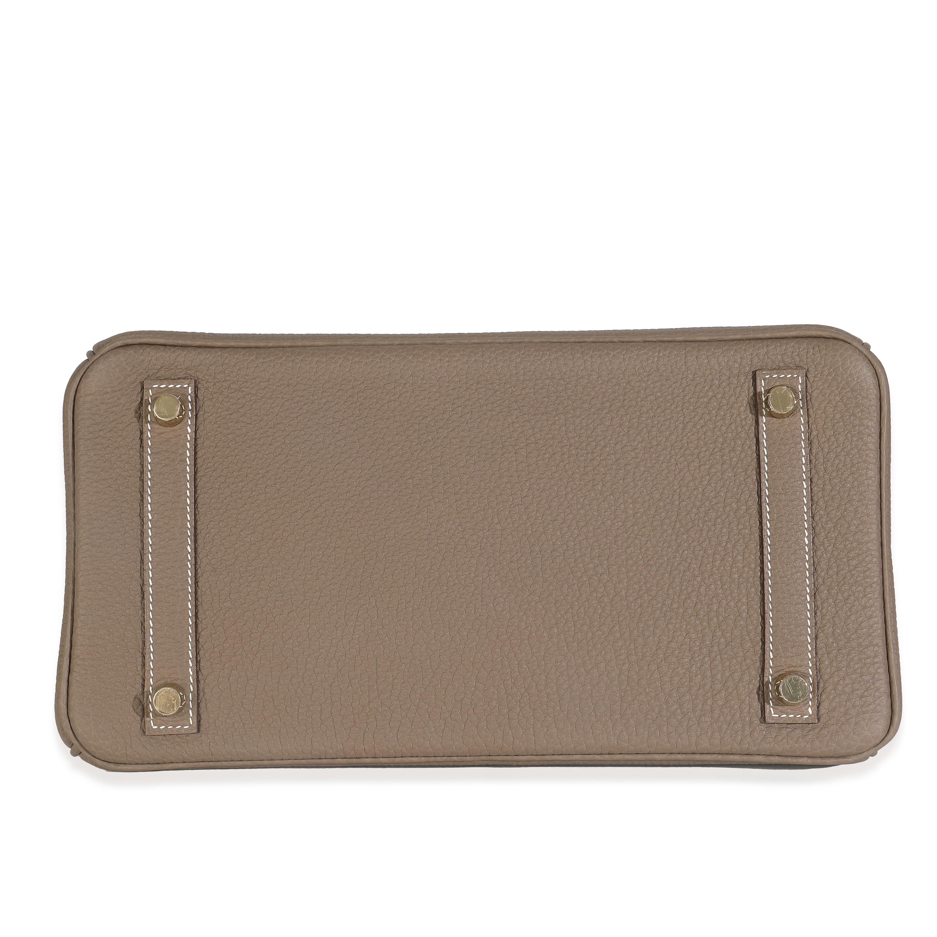 Hermès Etoupe Togo Birkin 30 GHW Unisexe en vente