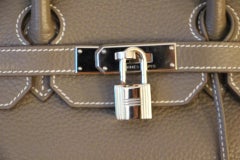 Hermes Etoupe Togo Birkin 35, Hermes Bag, Hermes Birkin Bag