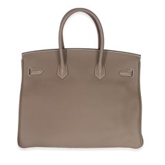Hermès Etoupe Togo Birkin 35 PHW