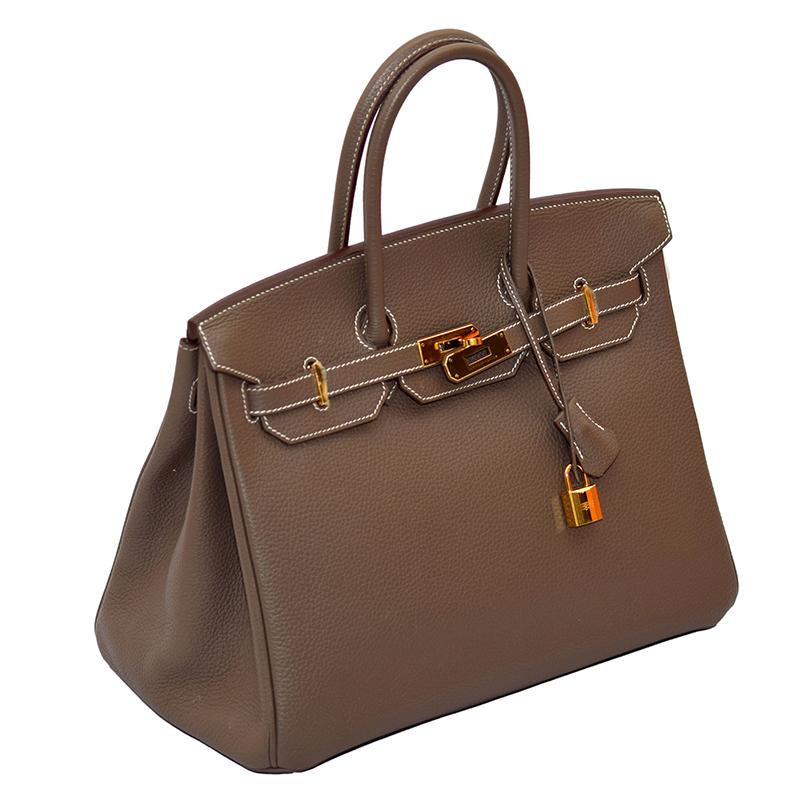 Hermes Birkin was inspired by Jane Birkin and is one of the most desired handbags in the world. A timeless classic that never goes out of style. Handcrafted from the highest quality of leather by skilled artisans, it takes over 18 hours of rigorous