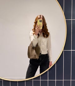 Hermès Etoupe Togo Leather Picotin Lock 18