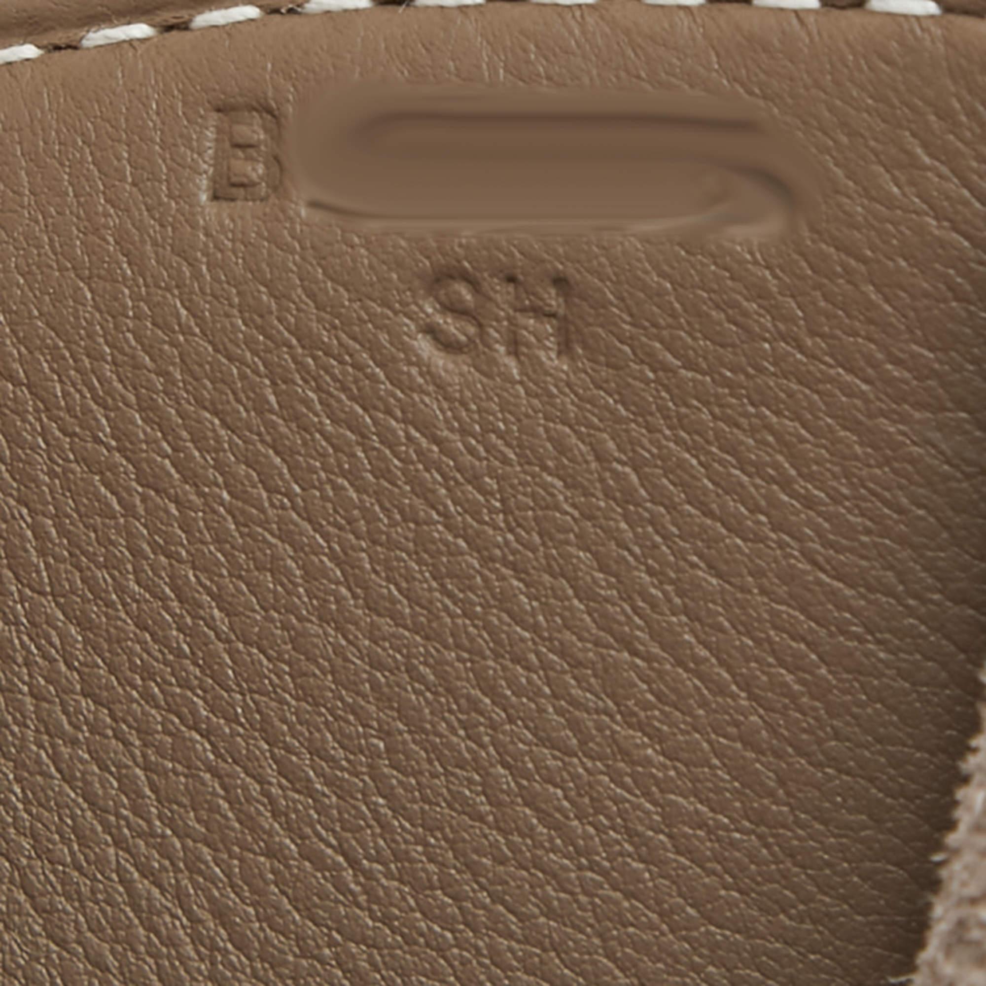 Bolso Hermès Etoupe Togo Piel Sac A Depeches 21 4