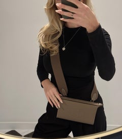 Hermès Etoupe Togo Leather Videpoches