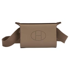 Hermès Etoupe Togo Leather Videpoches