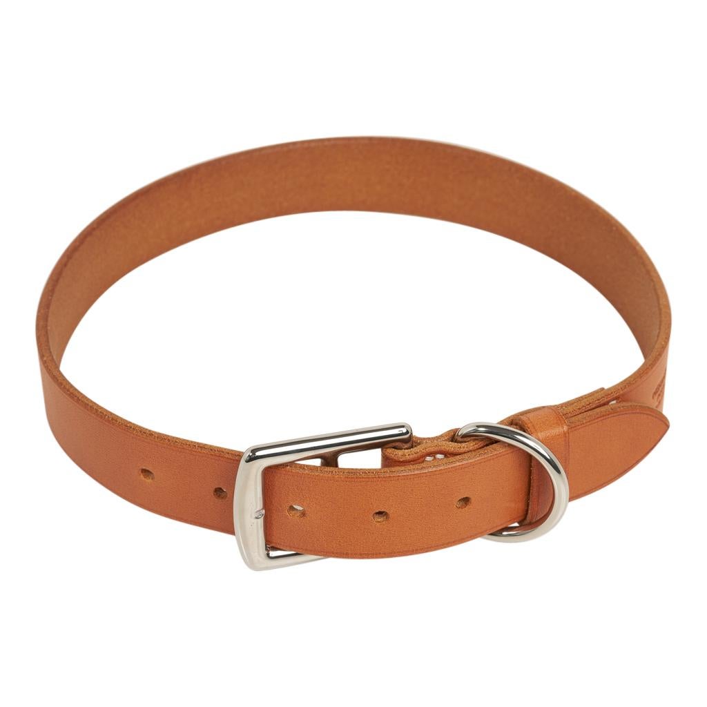 Hermes Etriviere Dog Collar Large Model New In New Condition For Sale In Miami, FL