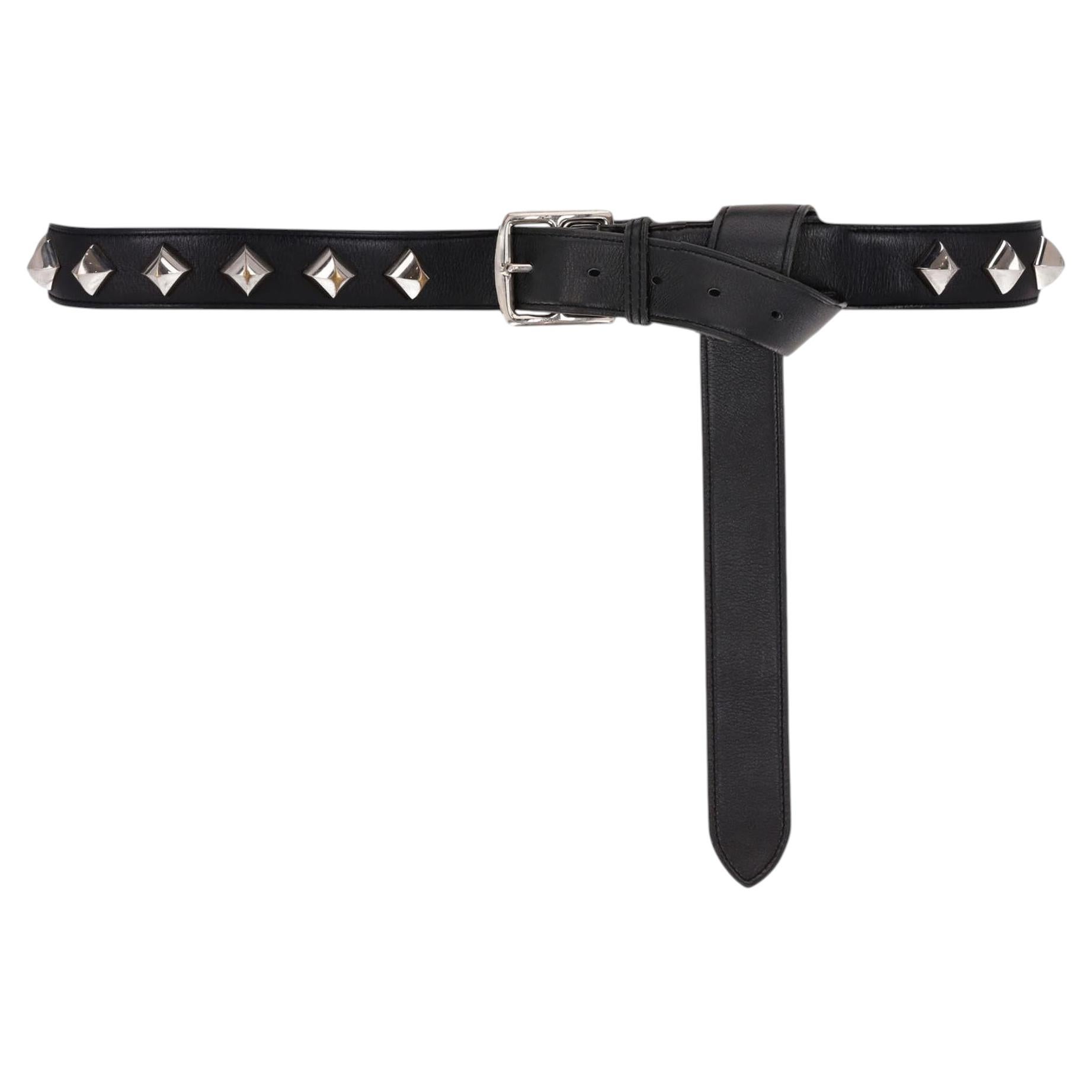 Hermes Etriviere Medor Multi Studed Leather Belt