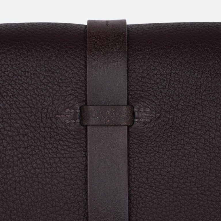 Hermes Etriviere Messenger Shoulder Bag Cacao Fjord Leather New at 1stDibs