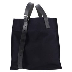 Hermes Etriviere Shopping Tote Toile and Leather