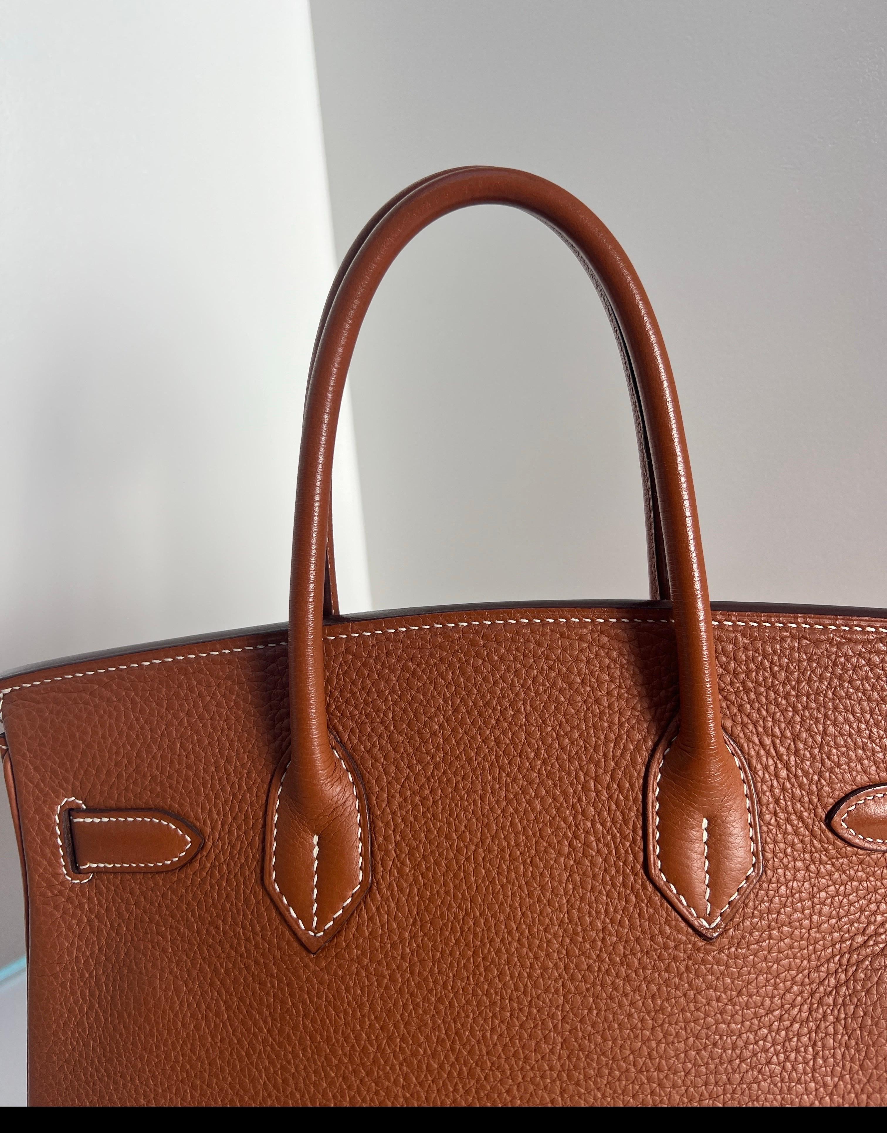 Borsa Hermes Etrusque Birkin 30 in vendita 2