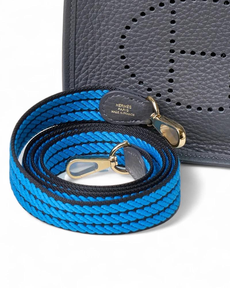 Hermès Evelyne 16 Amazone Ardoise Bleu Hydra en venta 11