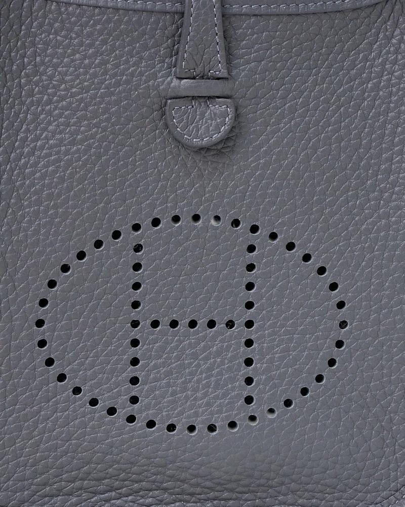 De las mujeres Hermès Evelyne 16 Amazone Ardoise Bleu Hydra en venta
