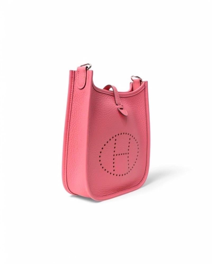 Hermès Evelyne 16 Clemence Rose Azalee In New Condition In Torre Del Greco, IT