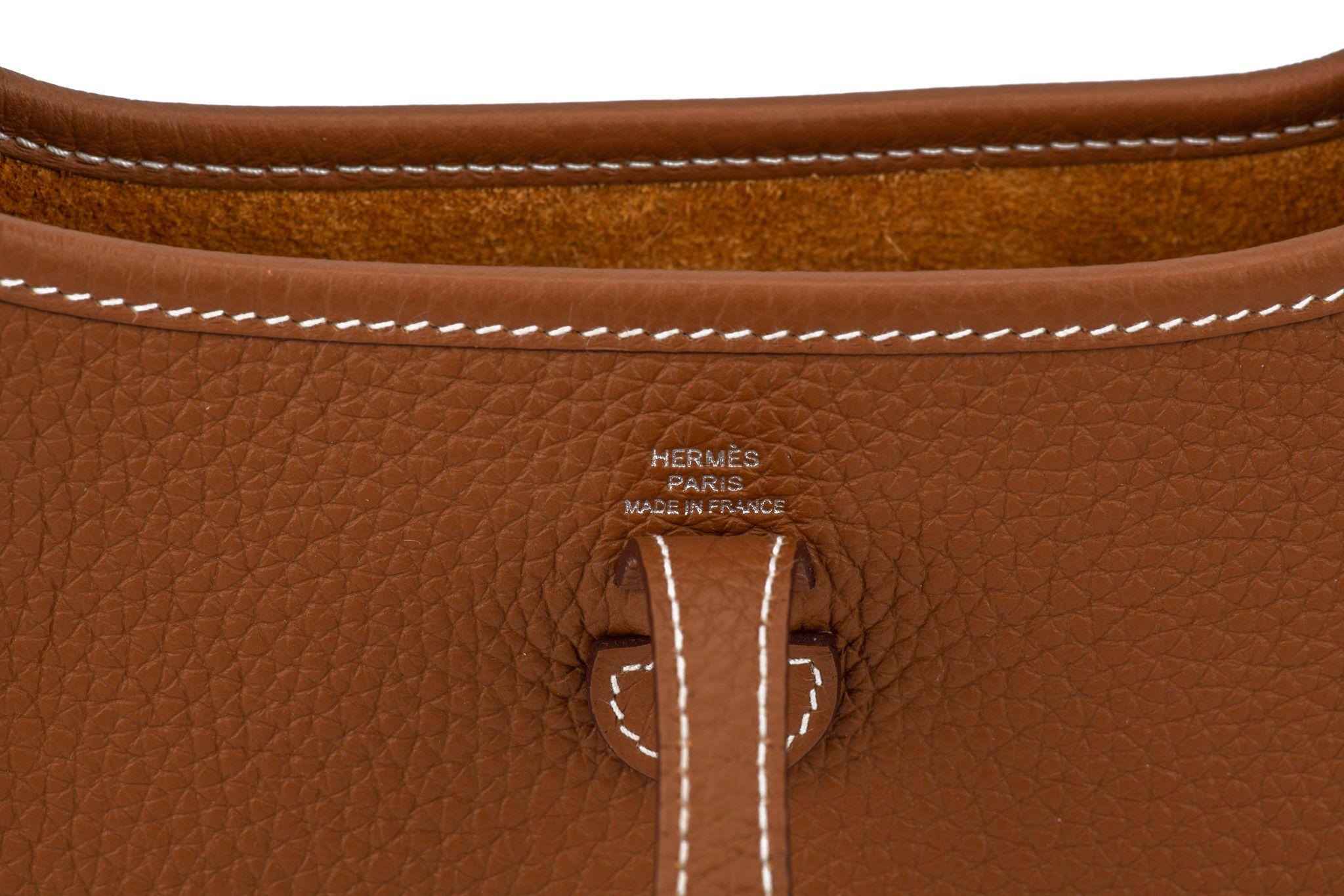 Hermès Evelyne 16 Gold Clemence BNIB For Sale 6