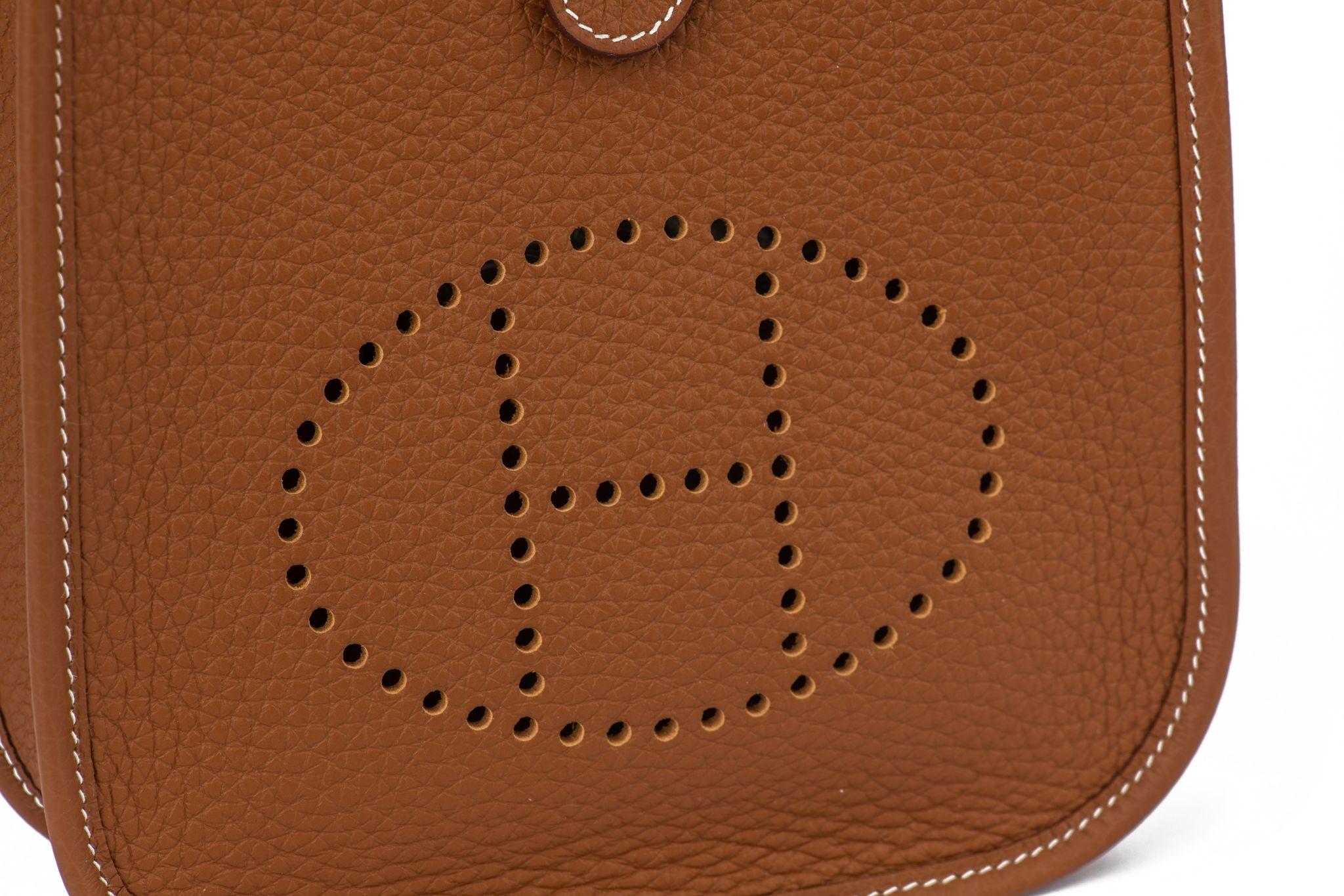 Hermès Evelyne 16 Gold Clemence BNIB In New Condition For Sale In West Hollywood, CA