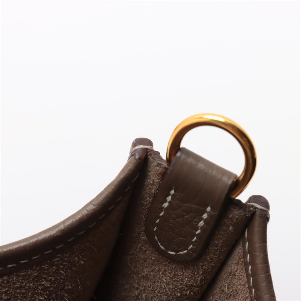 Hermès Evelyne 16 TPM Amazon Taurillon Clemence Etoupe * PREORDER * 5