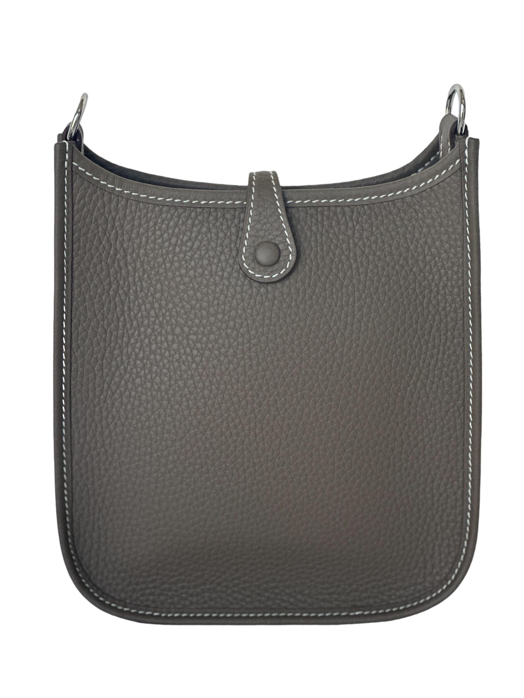 Hermès Evelyne 16 TPM Etoupe Bag Palladium Hardware  3