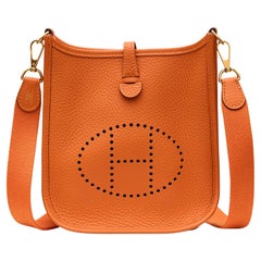 Hermès Evelyne 16 TPM Orange GHW