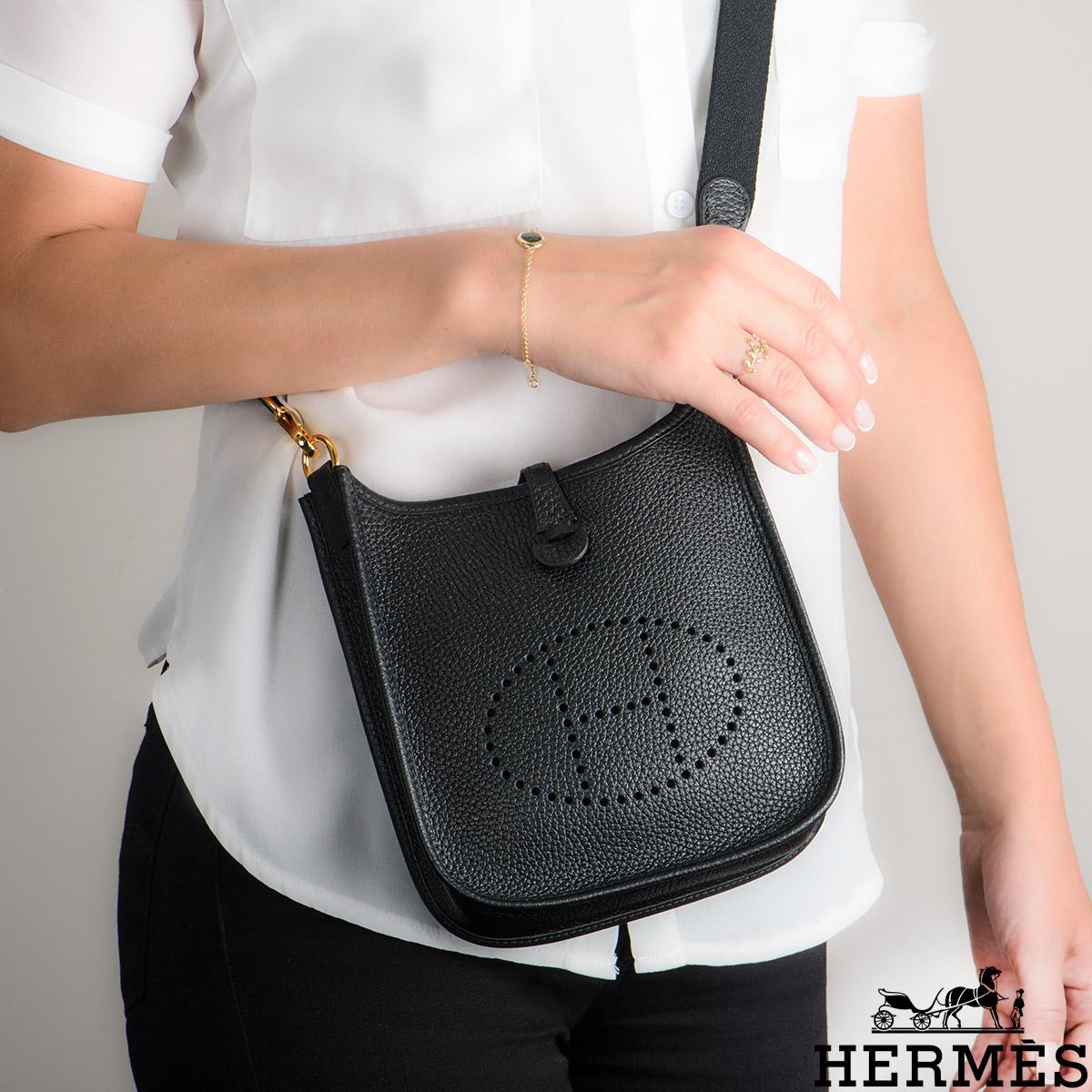 Hermès Mini Evelyne 16cm Amazone Taurillon Clemence GHW 3