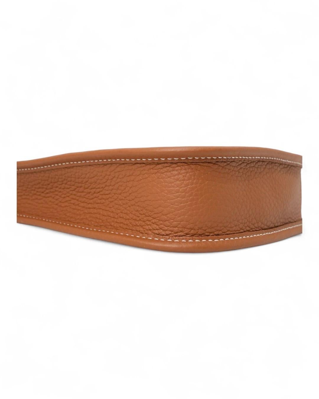 Hermès Evelyne 17 Togo Gold en venta 1