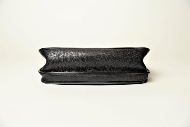NIB Hermes Black Evelyne III PM 29cm Bag PHW Clemence – Boutique