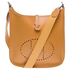 Hermès Evelyne 29  shoulder bag in Natural Cowhide Calf leather, PHW
