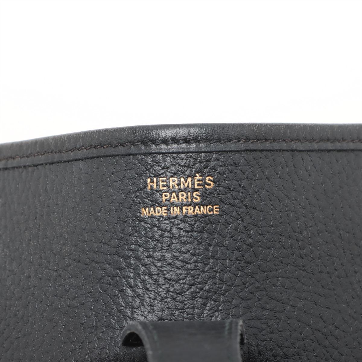 Hermès Evelyne Ardennes GM Black For Sale 4